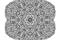 Mandala a colorier zen relax gratuit 13